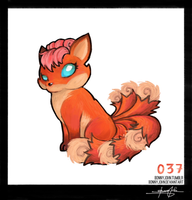 Illustration for article titled Vulpix, Pokemon One a Day!